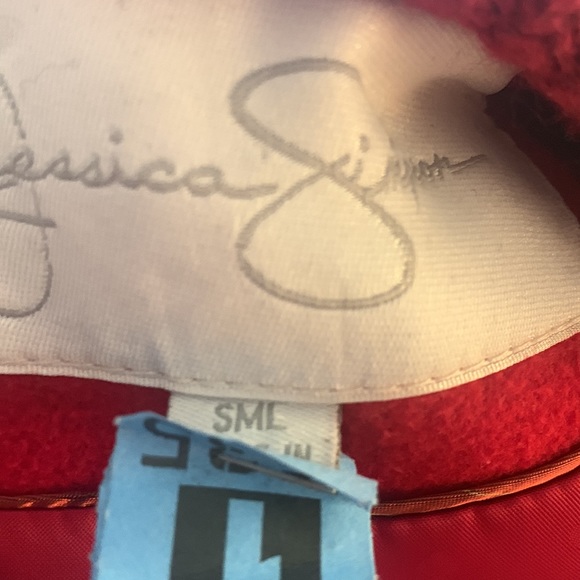 Red Jessica Simpson Peacoat - Picture 16 of 16